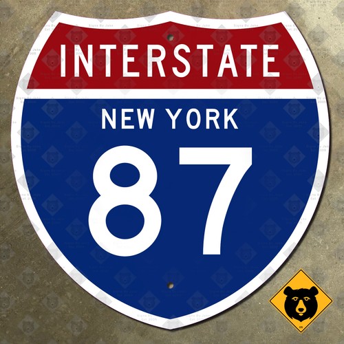 New york interstate - route, 87